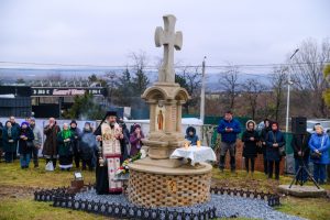 1 decembrie 2025 – Slujba de sfințire a locului pentru Biserica cu hramul „Sfânta Cuvioasă Teodora de la Sihla”
